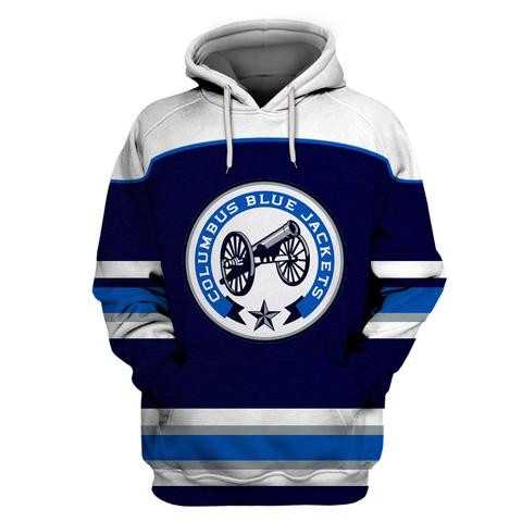 Columbus Blue Jackets Blue All Stitched Hooded Sweatshirt,We sell and wholesale Columbus Blue Jackets Blue All Stitched Hooded Sweatshirt on line form chian!